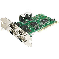 Startech.com Tarjeta Adaptadora PCI de 4 Puertos Serie RS232 con UART 16550 (PCI4S550N) Startech.com Tarjeta Adaptadora PCI de 4 Puertos Serie RS232 con UART 16550 (PCI4S550N)